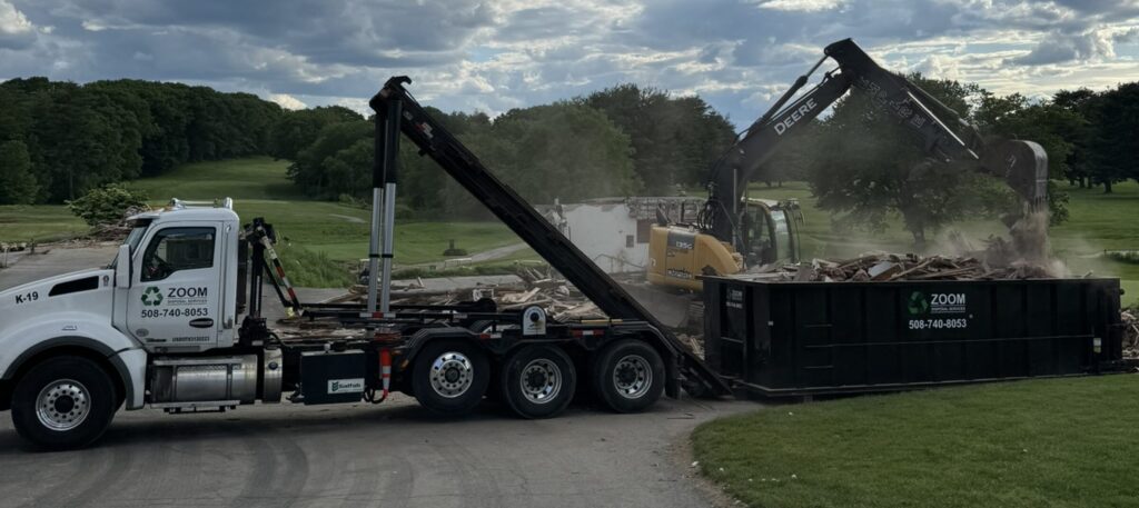 Roll-off dumpster sizes for MetroWest MA projects